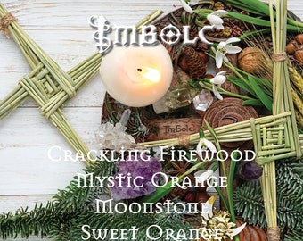 Imbolc Candle