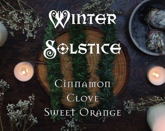 Winter Solstice Candle