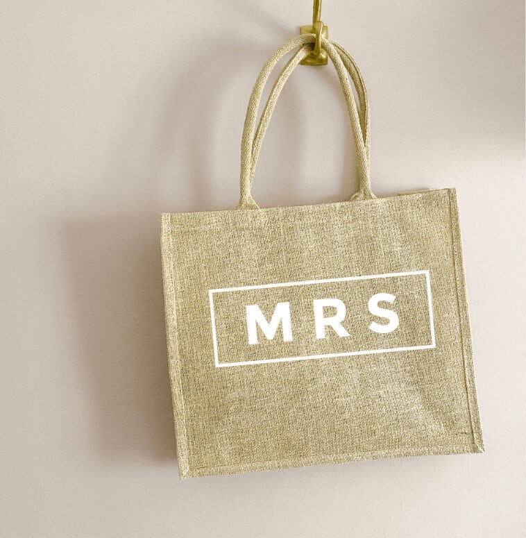 MRS Beach Bag Honeymoon Accessory Vacation Bag Beach Etsy UK