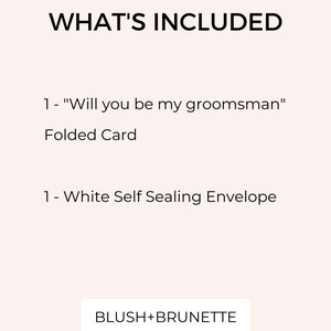 Groomsman Card Bridal Party Proposal Card Wedding Party Suit up Bride and Groom Bride to be Custom Proposal Cards Engagement image 2