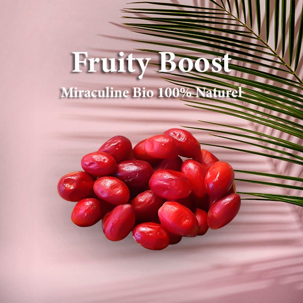Miraculine, Baie du Miracle, de 5 à 60 Fruit Miracle séché