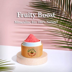 Miraculine en poudre de 3g à 12g | 100% Naturel, extrait de fruit Miracle.