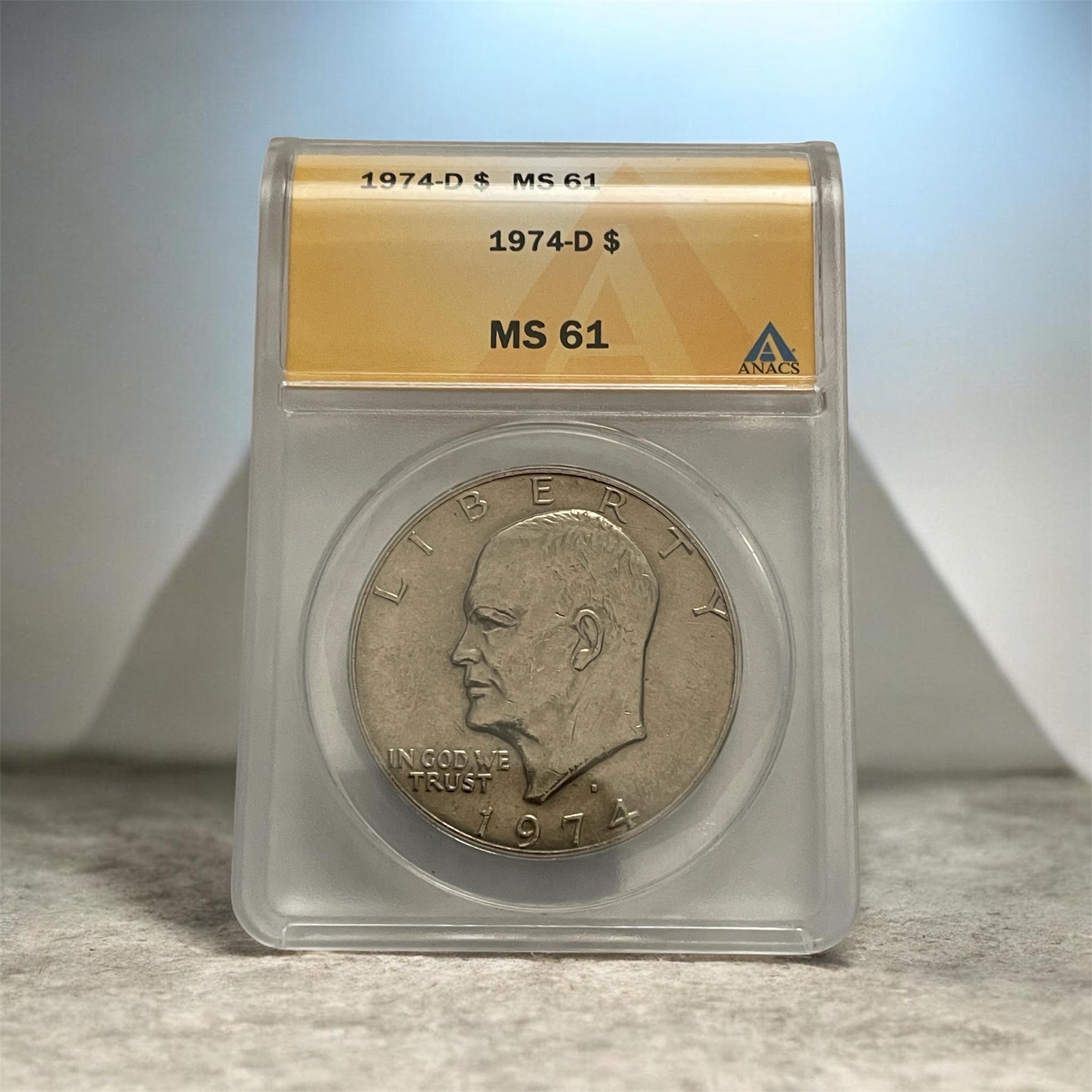 1974 One Dollar Coin - Etsy