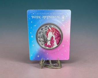 2025 - ROSELLE - Unicorn 1 oz .999 FINE Silver Coin Mythical Horse BU Scottsdale