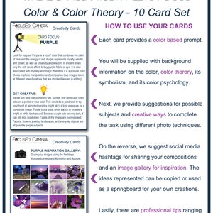 Photography Creativity Cards Inspiration Ideas Cheat image 3