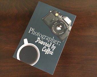 Photography Journal - Photographer Gift Book - Notebook for Hobby, Enthusiast, Beginner, or Advanced - Log Book - 140 pages