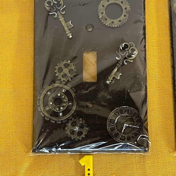 Steampunk Light Switch Cover (Group 10)