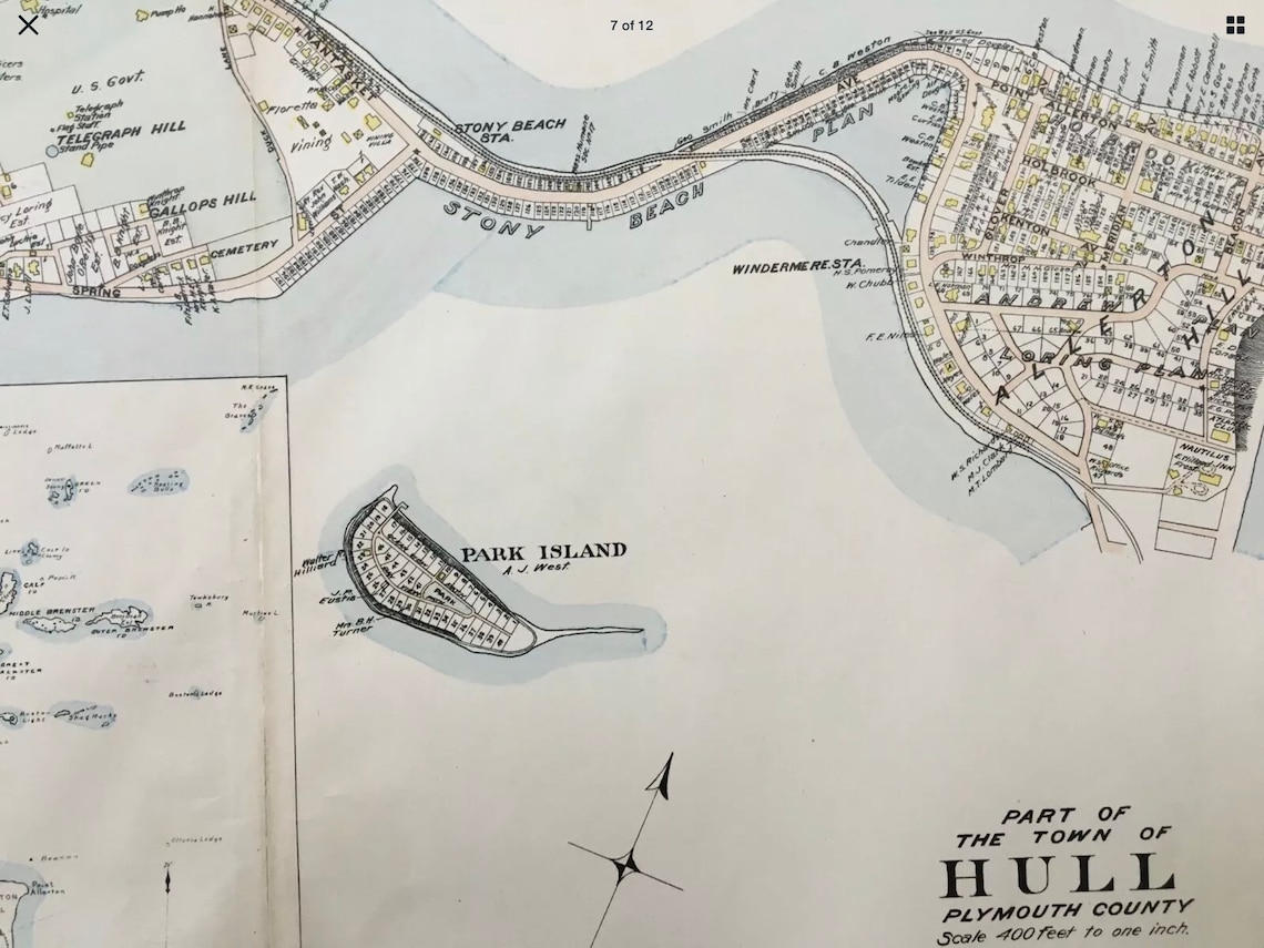 Original 1903 Hull Mapallerton Hillmattedready to Etsy