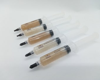 キノコ液体培養液 5 パック - 自宅でグルメなキノコを栽培しましょう!