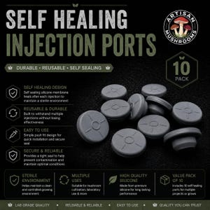 Self Healing Injection Port - 10 Pack
