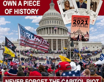 Insurrection 2021 Capitol Hill Player's Edition Playing Cards