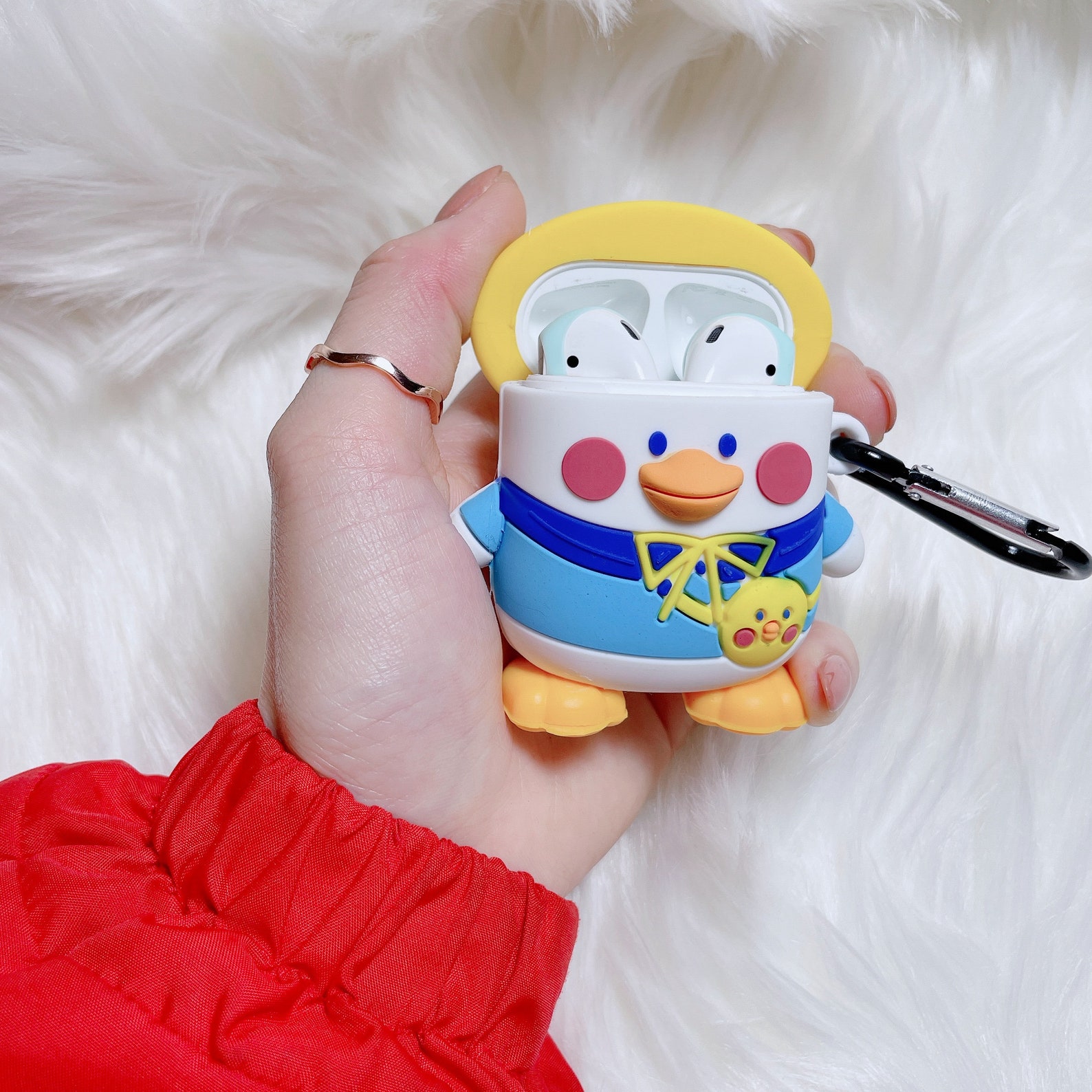 SUPPER CUTIE Yellow DUCK Airpod 1 & 2 Case | Etsy