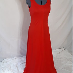 1970s Red Gown image 3