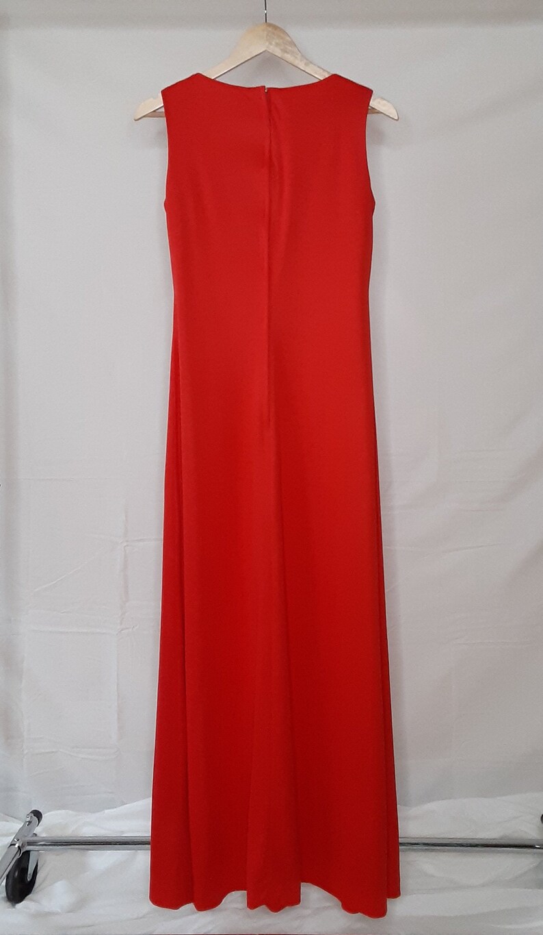 1970s Red Gown image 7