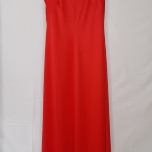 1970s Red Gown image 6