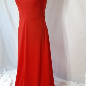 1970s Red Gown image 2