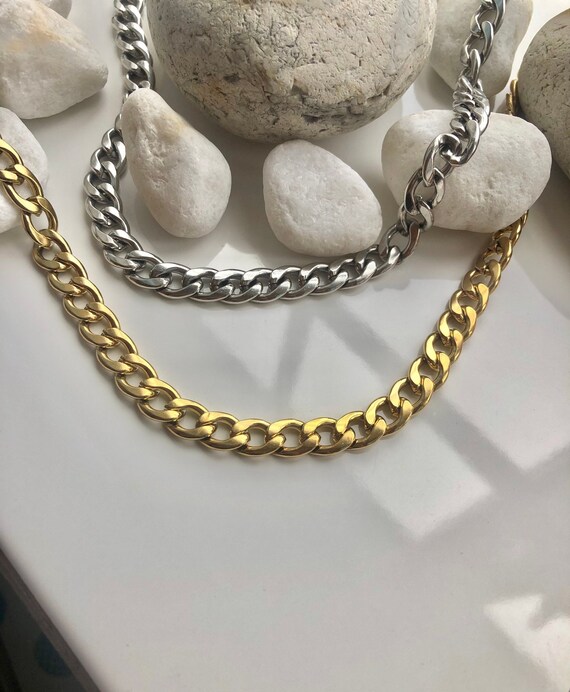 Chain Necklaces Stainless Steel Chains. Etsy UK