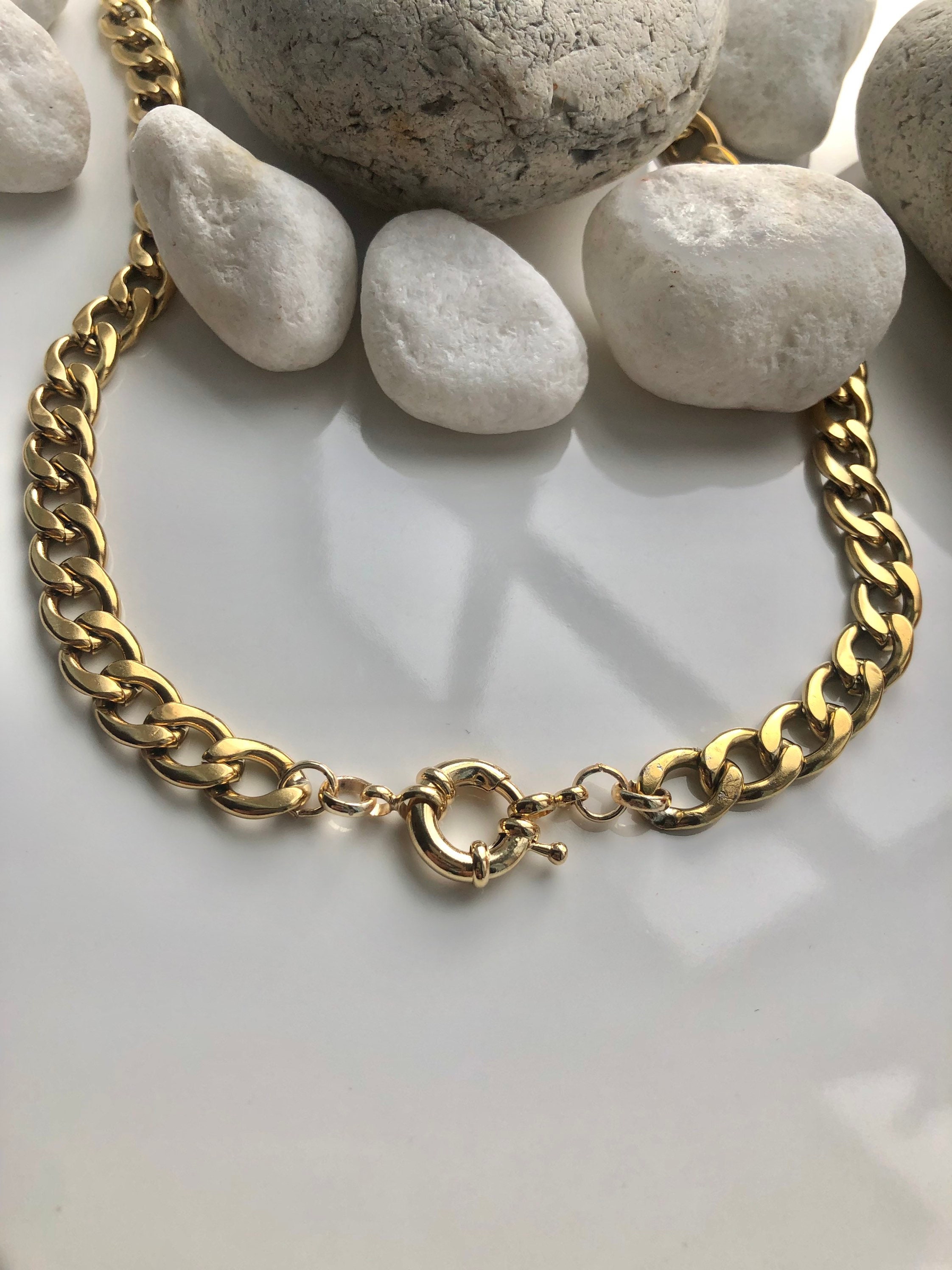 Chain Necklaces Stainless Steel Chains. Etsy UK