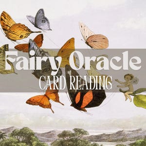 Lectura de cartas del Oráculo de las Hadas: ¡Pide consejo a las hadas! Trabajo, finanzas, amistad, familia, romance o lectura a ciegas. Entrega 24 horas.