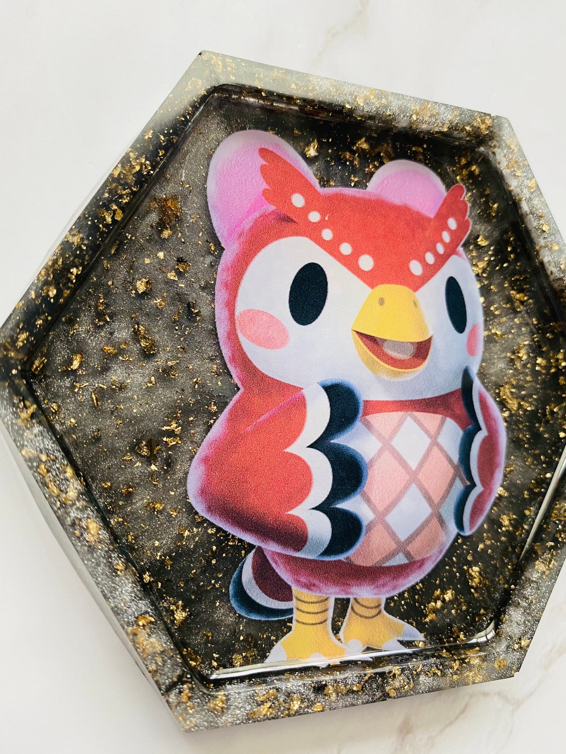 Celeste ACNH Inspired Sparkle Coaster Etsy