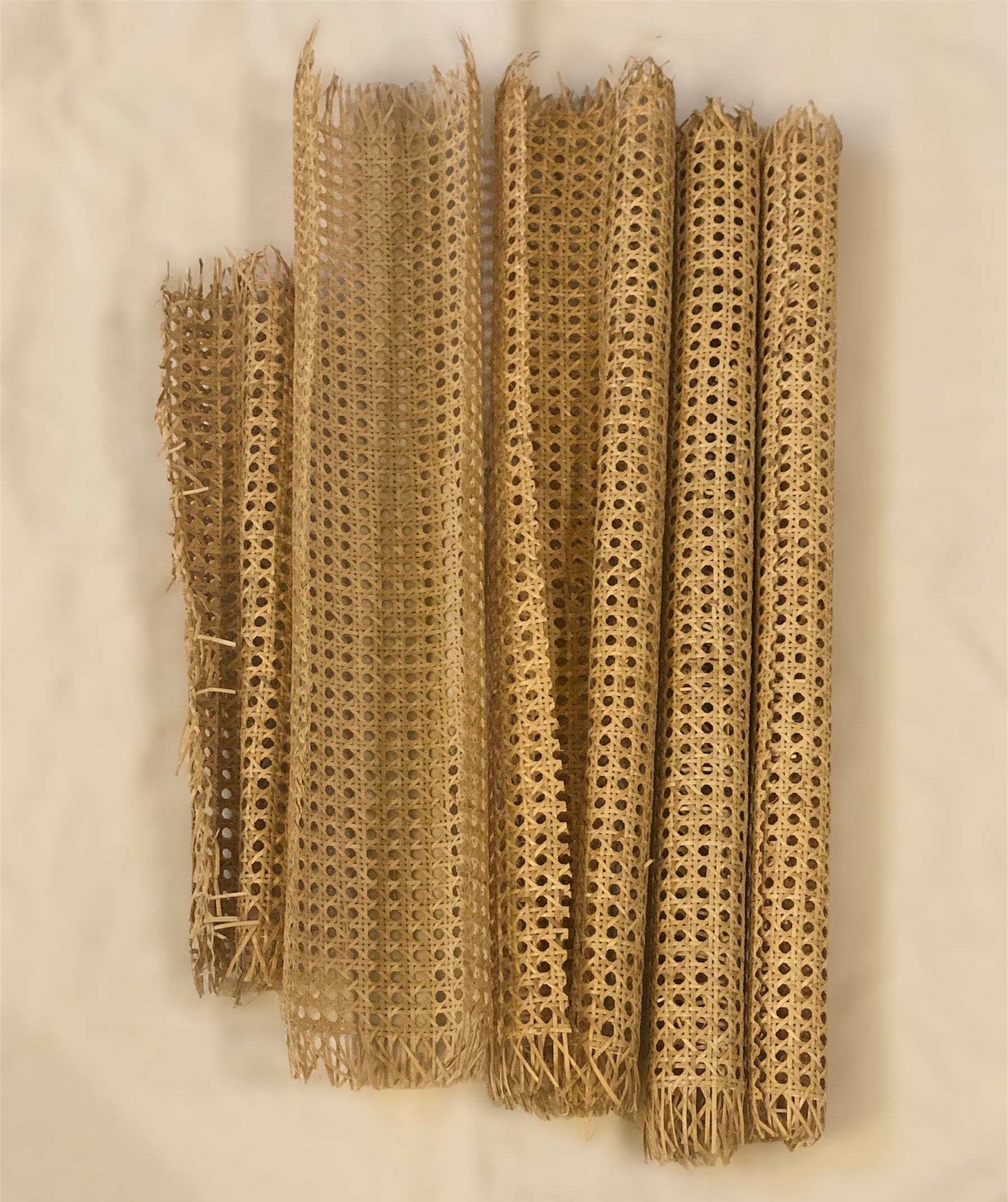 Rattan Cane Webbing scrap Piece Bundle see Description | Etsy