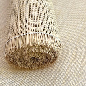 Semi-Bleached Rattan Cane Square Webbing (Radio Weave) 24 inch