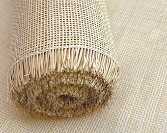 Semi-Bleached Rattan Cane Square Webbing (Radio Weave) 24 inch