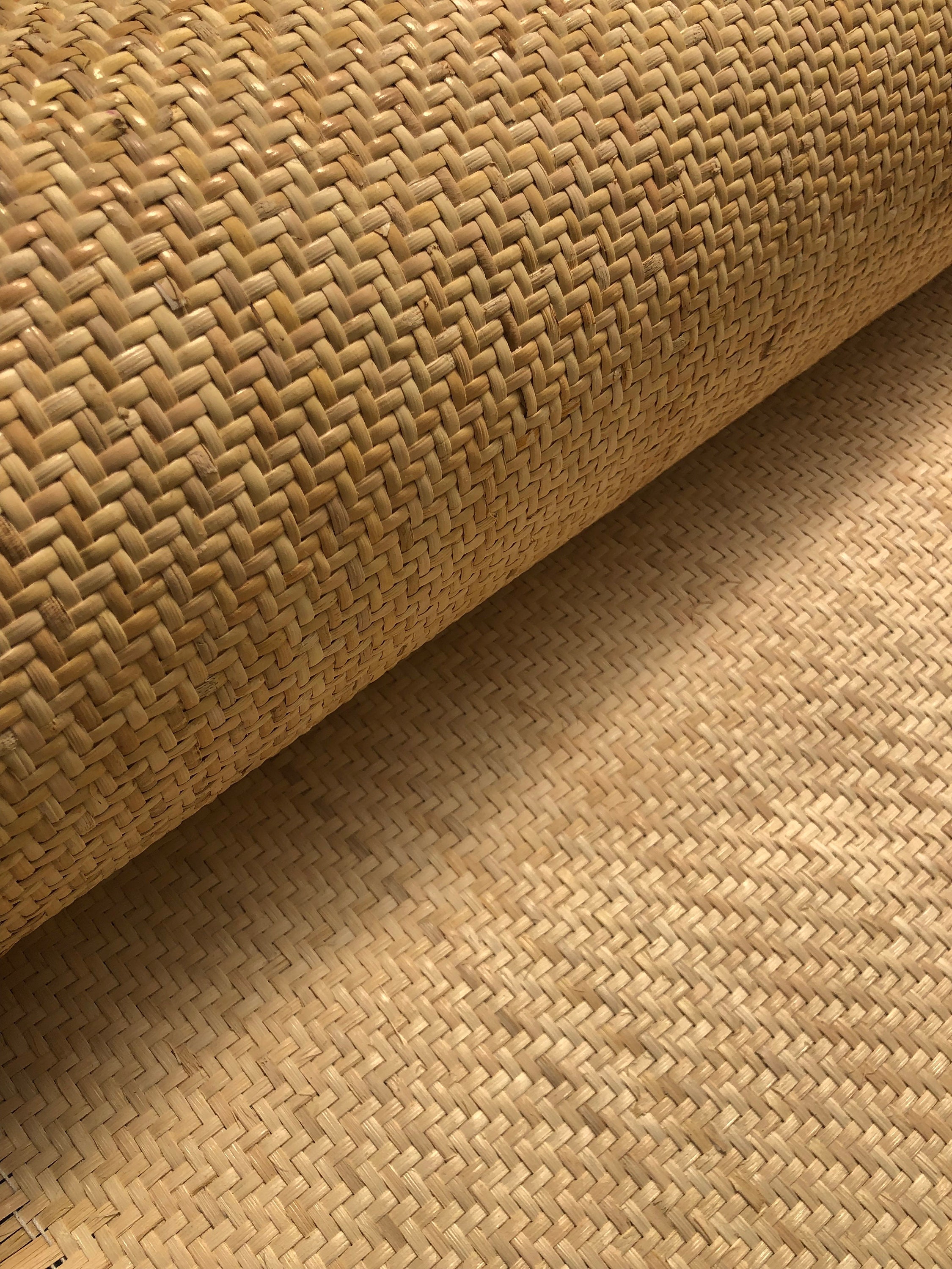 Width 18/20/24/28/36 Dark Natural Rattan Cane Webbing Roll/caning