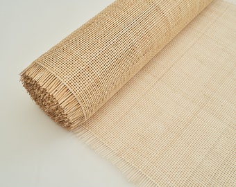 Natural Rattan Cane Square Webbing (Radio Weave) 18 inch, 20 inch, 22 inch, 24 inch, 36 inch