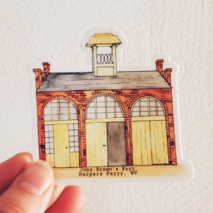 John Brown Fort Sticker
