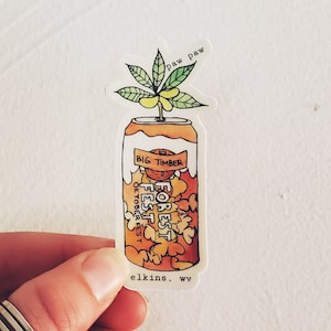 Big Timber Paw Paw Sticker