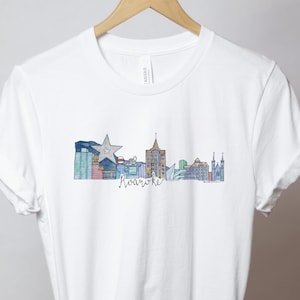 Roanoke, VA Skyline T-Shirt