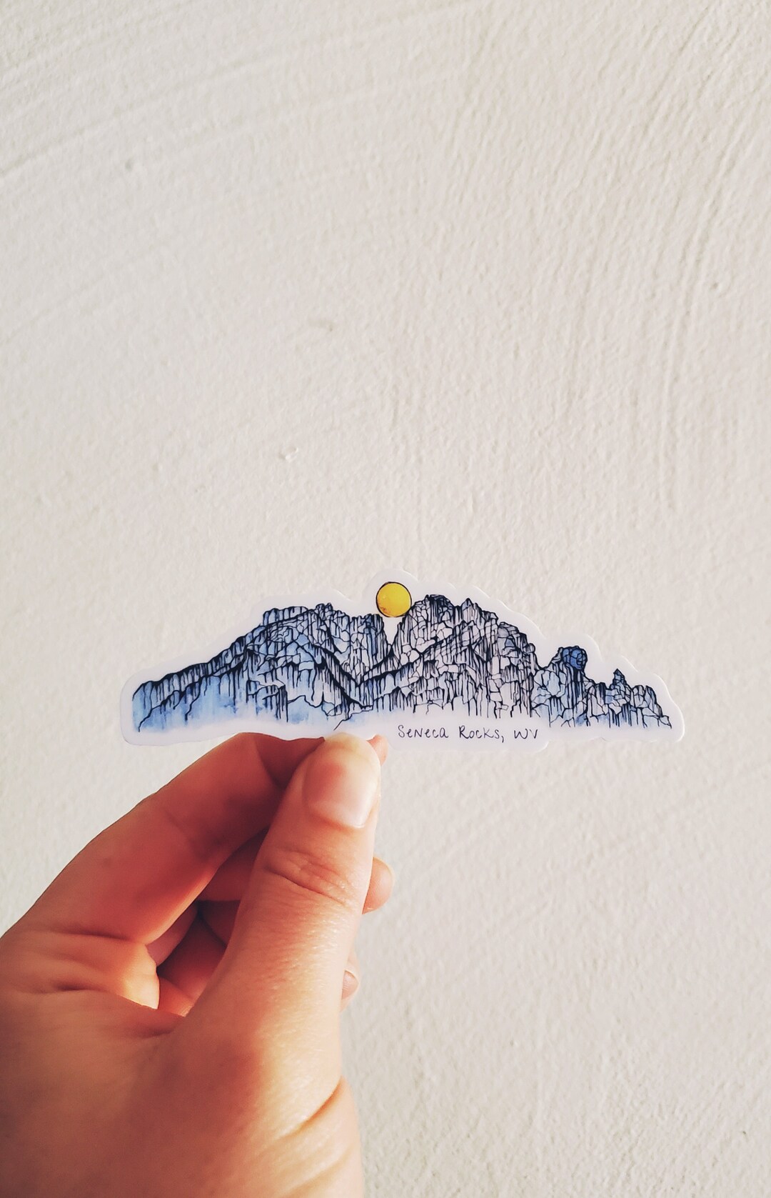 Seneca Rock, WV Sticker - Etsy
