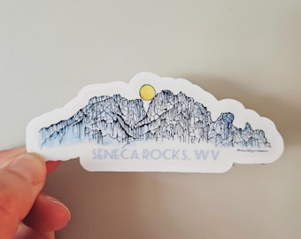 Seneca Rock, WV Sticker