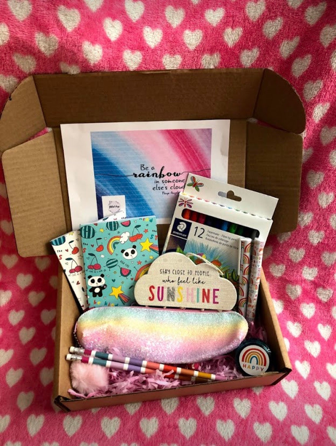 Rainbow Gift Box Etsy