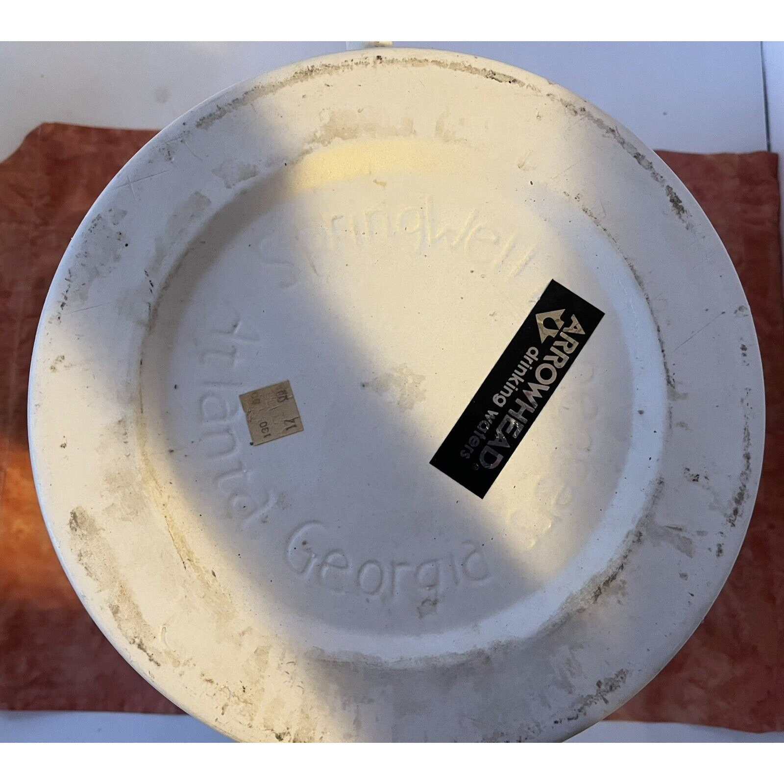 Vintage Springwell Porcelain Tabletop Water Dispenser Atlanta