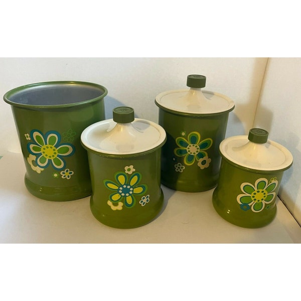 Kromex Canisters Etsy