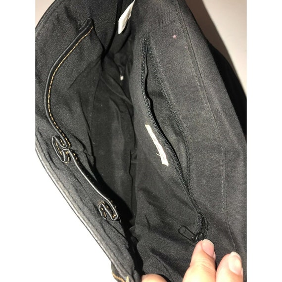 Vintage Levis Navy Blue Leather Like Purse Handbag Womens