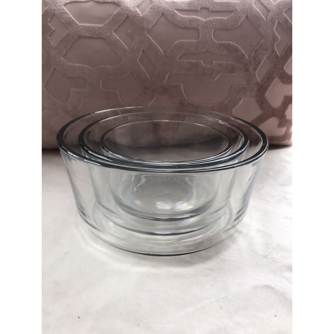 Anchor Hocking Trueseal Glass Food Storage Mixing Bowls Set Etsy