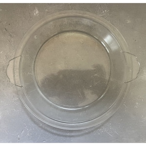 Vintage Pyrex Clear Glass Lid 684C Replacement Lid For Casserole Dish Scalloped Edges