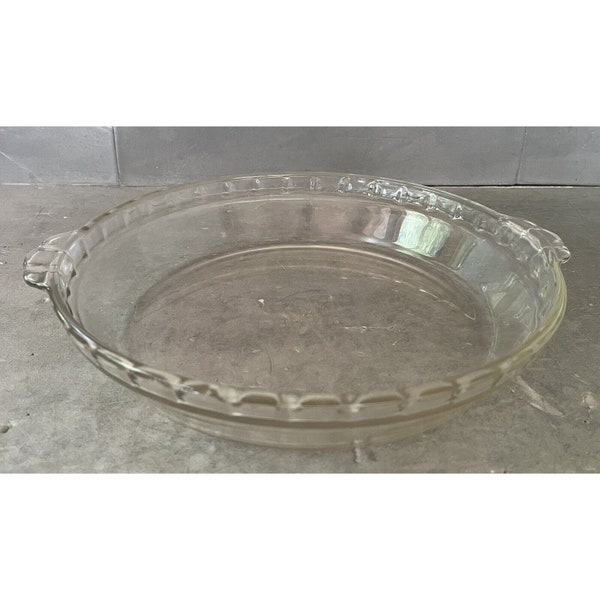 Glass Pie Plate Etsy
