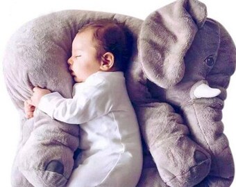 infant elephant pillow