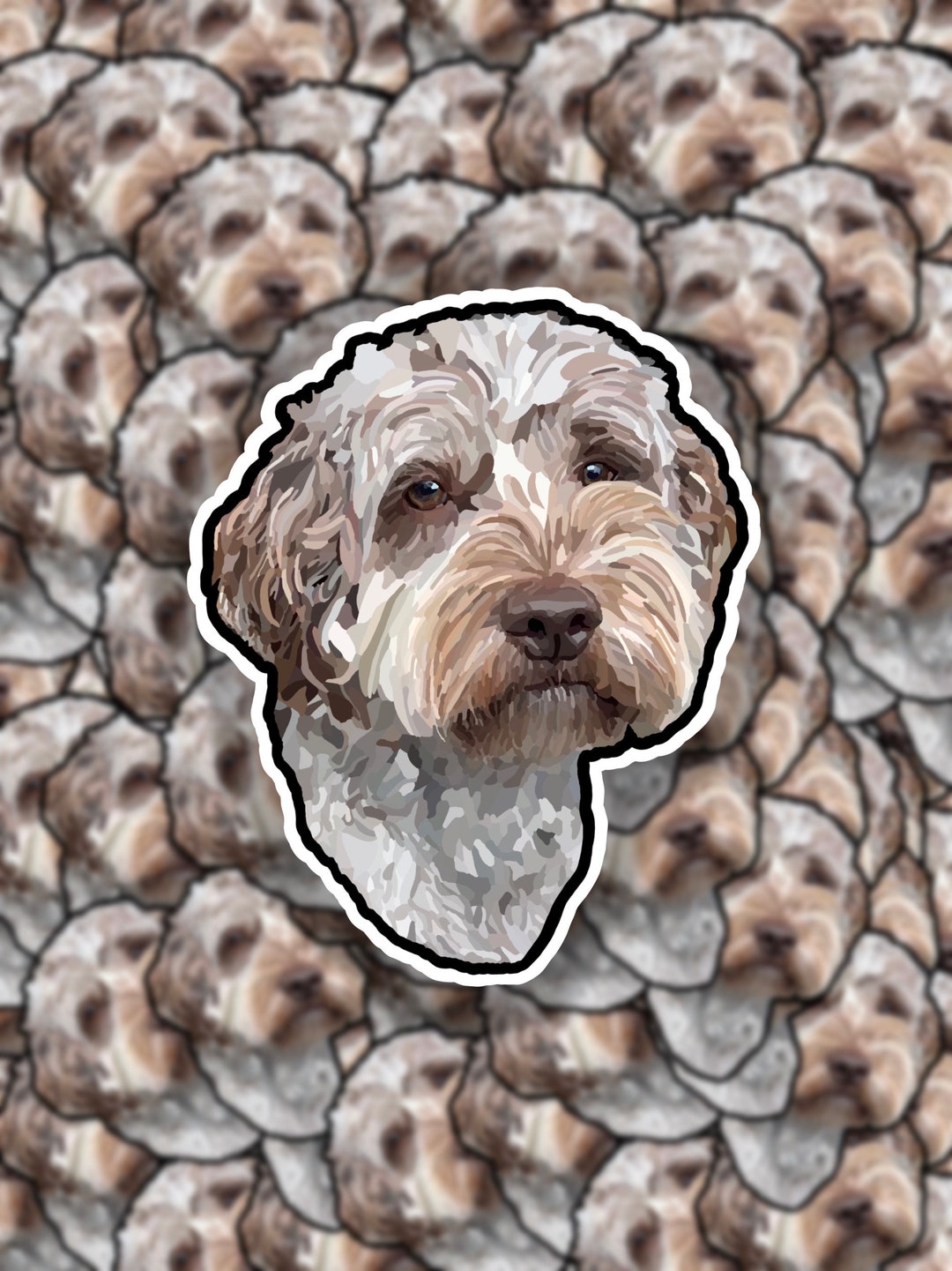 Labradoodle Sticker - Etsy