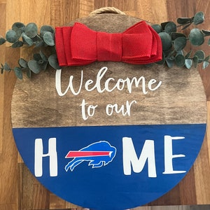 Buffalo Bills welcome sign