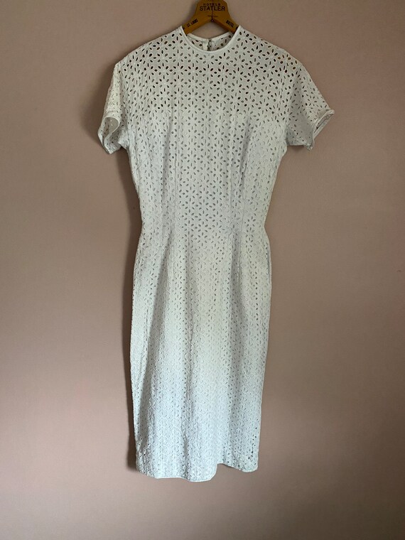 Liberty Dress in White Eyelet