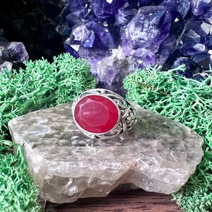 Carnelian Oval Scrollwork Sterling Silver Ring US 6