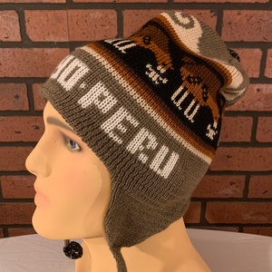 Chullo Huancayo Peru/Light brown/black