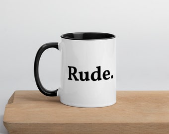 Taza grosera / Sassy Mug / Sarcastic Mug / Funny Gift Mug / Funny Quote Mug / Regalo para ella / Taza divertida / Regalo de cumpleaños