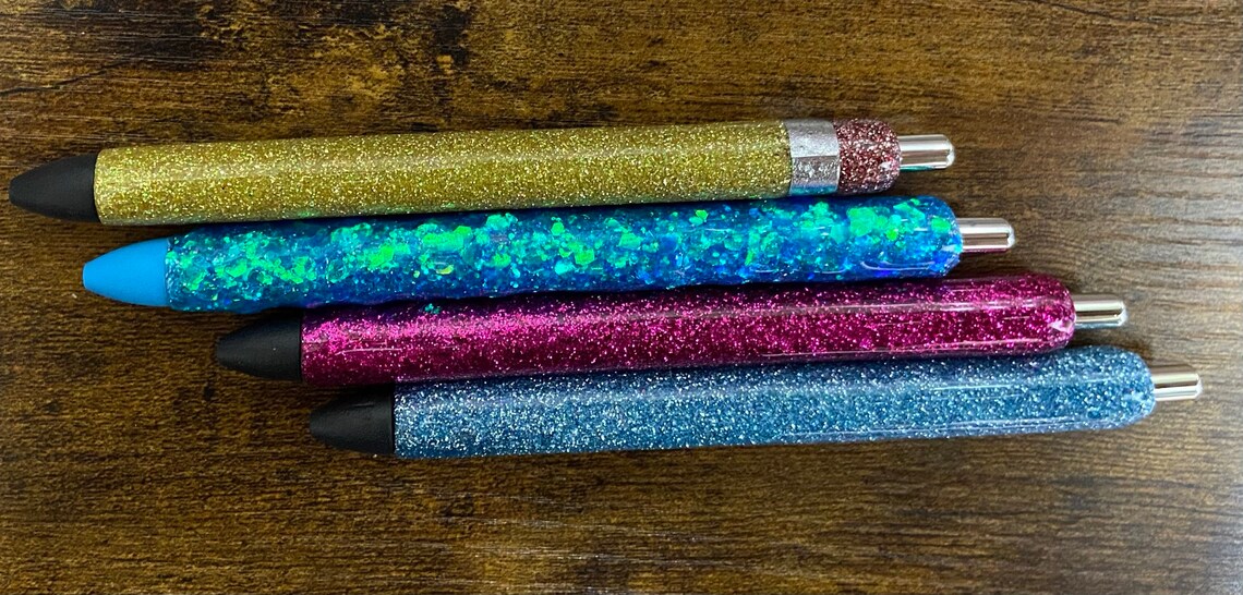 Glitter Epoxy Pen Etsy