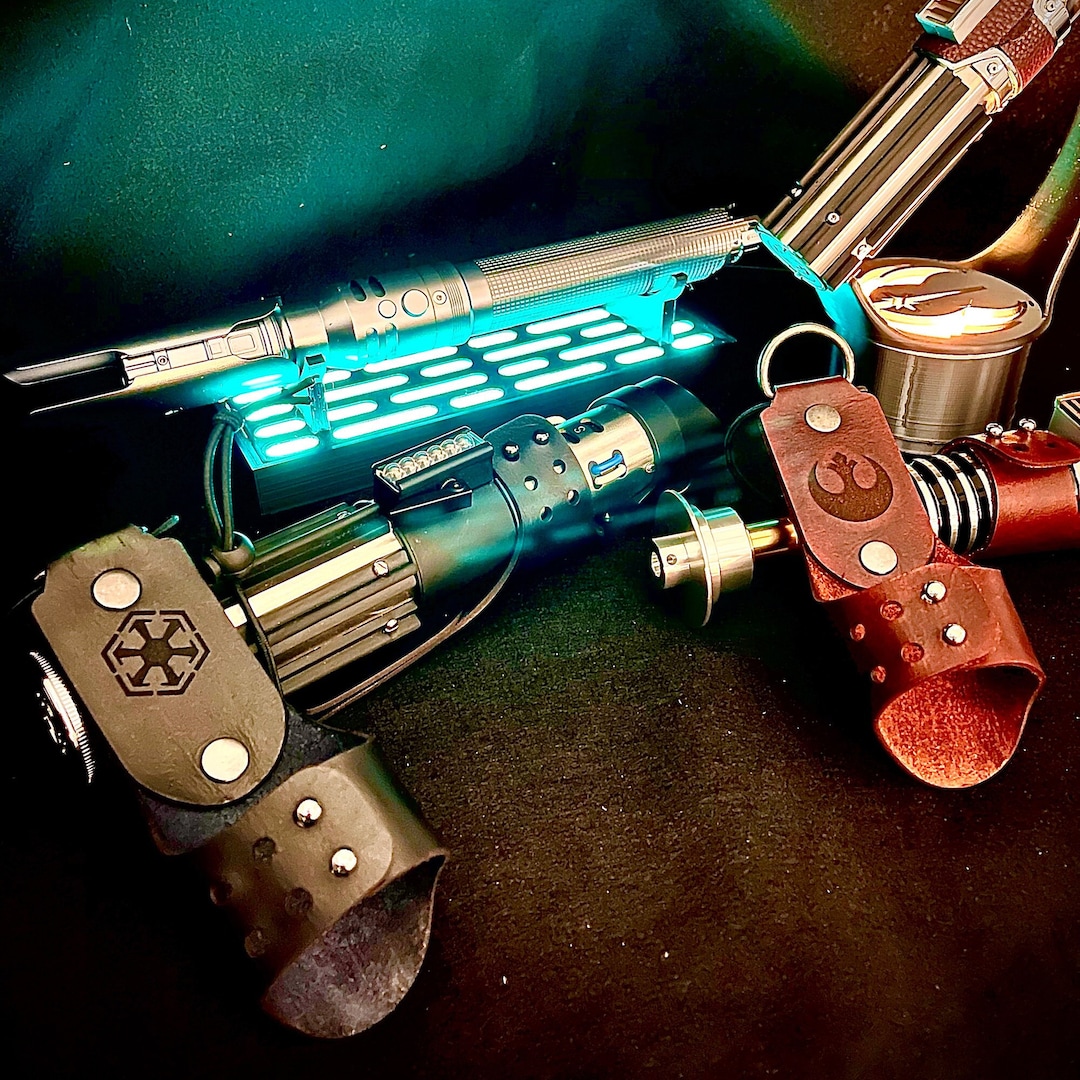 Star Wars Galaxy's Edge Inspired Leather Lightsaber Sling Etsy